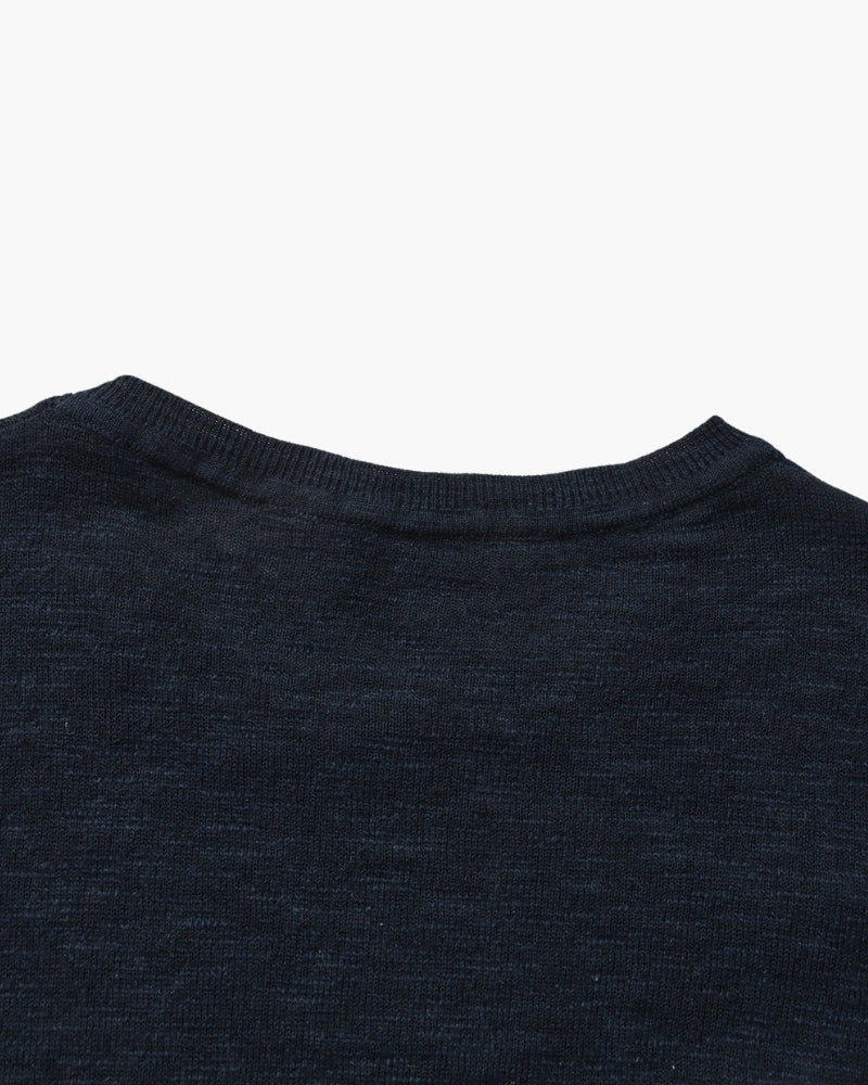 Linen Cotton Essential Crewneck
