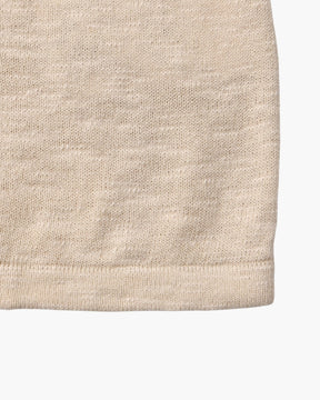 Linen Cotton Essential Crewneck