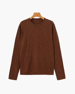 Linen Cotton Essential Crewneck